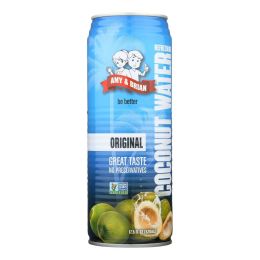 Amy and Brian - Coconut Water - Original - Case of 12 - 17.5 Fl oz.