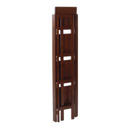 Terry Folding Bookcase Antique Walnut