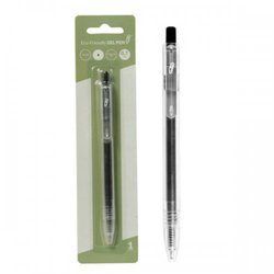 Eco Retractable Gel Pen, Black (pack of 48)