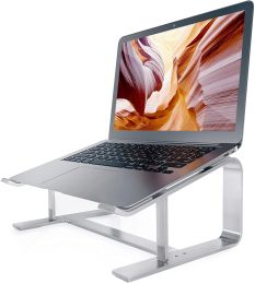 Laptop Stand; Computer Stand for Laptop; Aluminium Laptop Riser; Ergonomic Laptop Holder Compatible with MacBook Air Pro