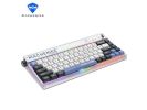 MACHENIKE KT68 Bluetooth Keyboard 68 Key Tri-mode Customized Retro 2.4G Wireless 3 Models Hot Swap RGB Gaming Mechanical Keyboard - Red Switch Zero Se