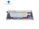 MACHENIKE KT68 Bluetooth Keyboard 68 Key Tri-mode Customized Retro 2.4G Wireless 3 Models Hot Swap RGB Gaming Mechanical Keyboard - Red Switch Zero Se