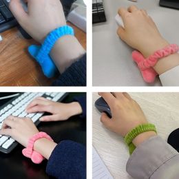 1pc Cute Mini Wrist Rest Support Pad Cushion Wrist Pillow Band For Office Computer Keyboard Mouse; Laptop; PC Gaming - Wrist Pain Relief (Color: Blue)