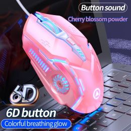 3200DPI G5 Mechanical E-Sports Wired Mouse For Computer Mouse Gamer Rechargeable Backlight Silent Office USB Mouse For Laptop (Color: 004)