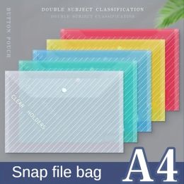 Large Capacity Waterproof A4 Document Bag - Keep Your Test Papers and Data Files Safe and Secure! (Color: Twill-Blue (10 Pcs), size: 14 Silk - Regular)