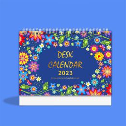 2023 Calendar for Office & Study: 9x7.3 Inch Paper - Modern & Fresh! (Style: 1pc floret)