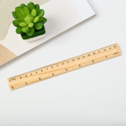 1pc Tailor Ruler Stationery Ruler Wooden Measuring Ruler (size: 7.87in (20cm))