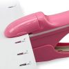 Desktop Nail-Free Stapler Maximum Fixed 7 Sheets, Mini Portable No Staple Stapling Machine Book Paper For Home School Office, Desktop Needle-Free Stap