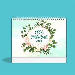 2023 Calendar for Office & Study: 9x7.3 Inch Paper - Modern & Fresh! (Style: 1pc watercolor)