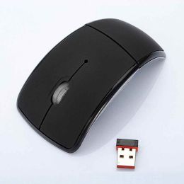 2.4G Wireless Folding Mouse Cordless Mice USB Foldable Receivers Games Computer Laptop Accessory (Ships From: China, Color: NO.6)