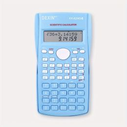 Function Calculator Science College Students Portable Handheld Test Machine The Mathematical Calculator Without The Battery (Color: Blue)