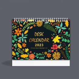 2023 Calendar for Office & Study: 9x7.3 Inch Paper - Modern & Fresh! (Style: 1pc Flower Birthday)