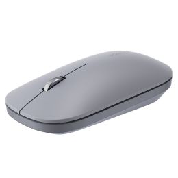 Wireless Mouse 4000 DPI Silent Mice For MacBook Pro M1 M2 iPad Tablet Computer Laptop PC 2.4G Wireless Mouse (Ships From: China, Color: Gray)