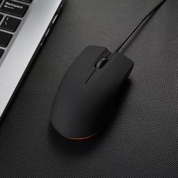 NEW M20 Wired Mouse 1200dpi Computer Office Mouse Matte Black USB Gaming Mice For PC Notebook Laptops Non Slip Wired Gamer Mouse (Color: black)