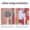 Simple Deluxe 3 Modes Standing Fans Ocillation 70Ã‚Â° Circulating Stand Fan