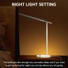 Desk Lamp for Home Office; Modern Table Lamp for Living Room Touch Control Led Desk Lamp with Night Light; Eye-Caring Reading Lamp 3 Temperature Modes