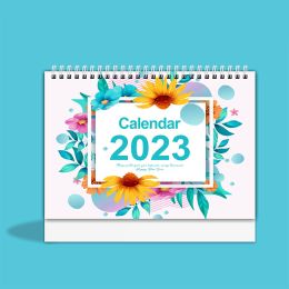 2023 Calendar for Office & Study: 9x7.3 Inch Paper - Modern & Fresh! (Style: 1pc big flower)