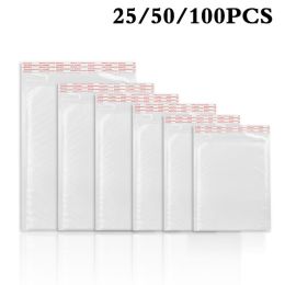 25/50/100Pc Any Size Bubble Lined Padded Envelopes Poly Mailers Self-Sealing (PCS: 25Pcs, size: #00 (5" x 9"))