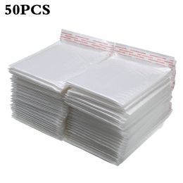 25/50/100Pc Any Size Bubble Lined Padded Envelopes Poly Mailers Self-Sealing (PCS: 50Pcs, size: #1 (7.25" x 11"))