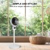 Simple Deluxe 3 Modes Standing Fans Ocillation 70Ã‚Â° Circulating Stand Fan