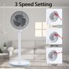 Simple Deluxe 3 Modes Standing Fans Ocillation 70Ã‚Â° Circulating Stand Fan